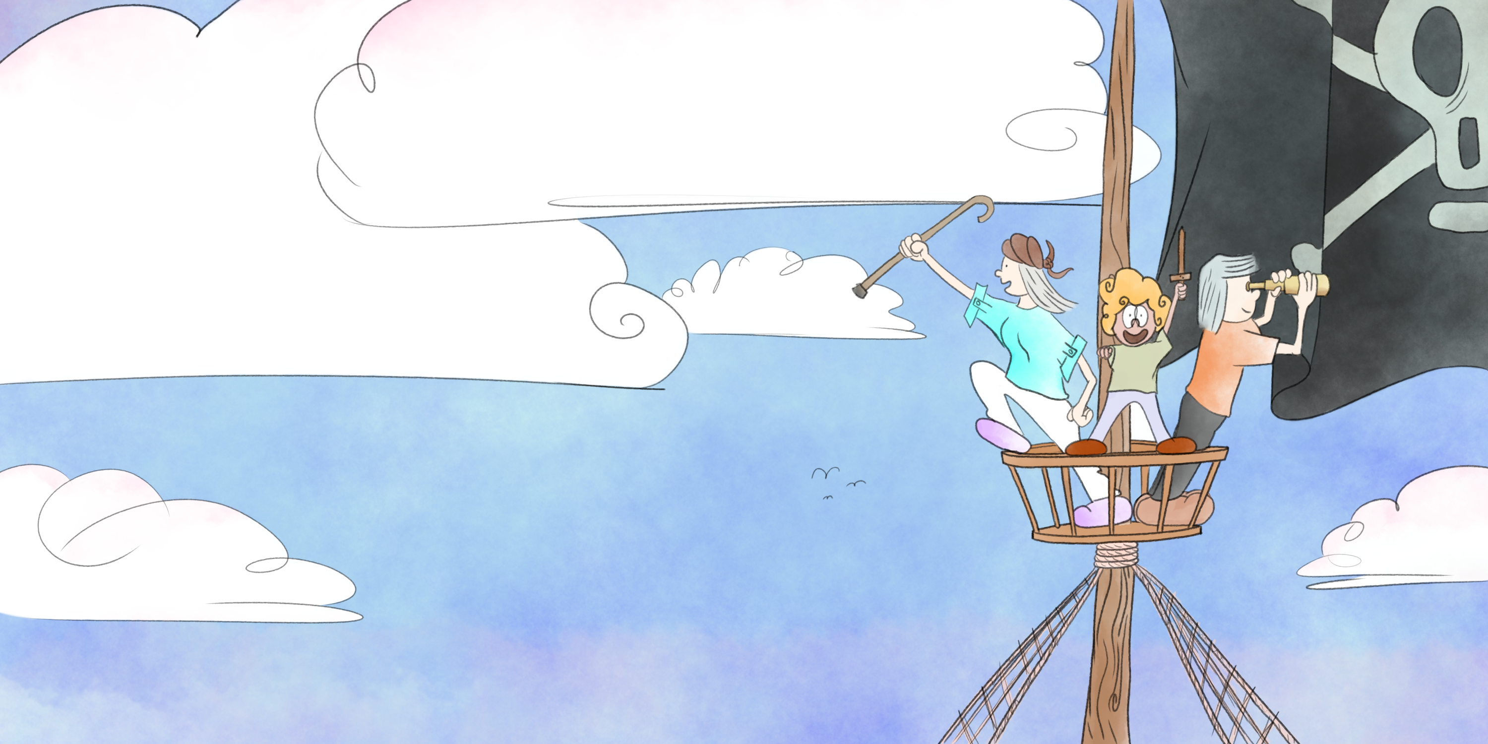 The final illustration in The Adventures of You (and Us Too)